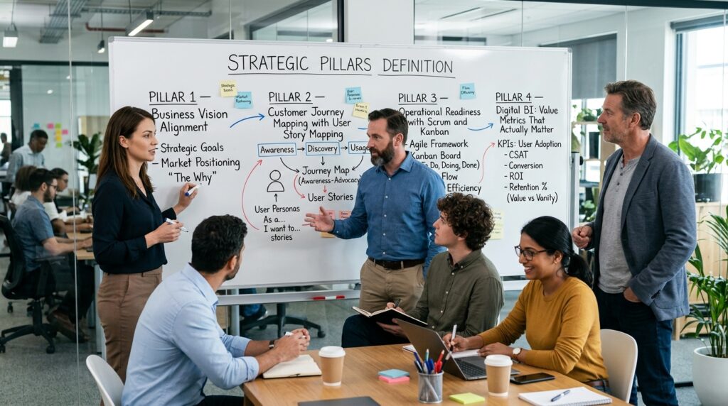 The Four Pillars of Your Digital North